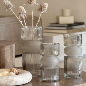 VASE/CHANDEL BONBON VERR GR S