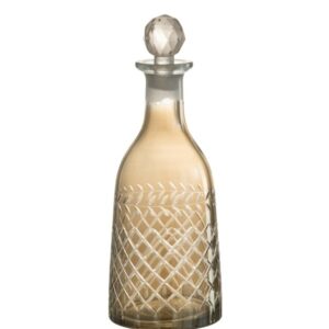 CARAFE CARREAUX BRAN VER FUM
