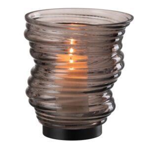 VASE TORNADO VERRE GRIS S