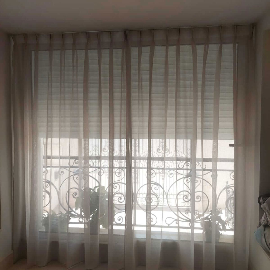Flemish folds curtain Tunisia