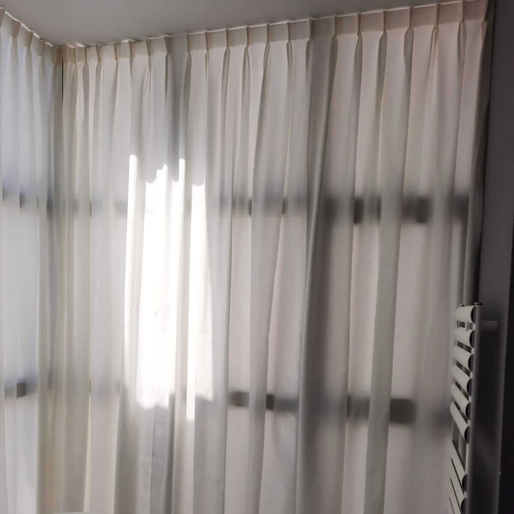 Flemish folds curtain in Tunisia