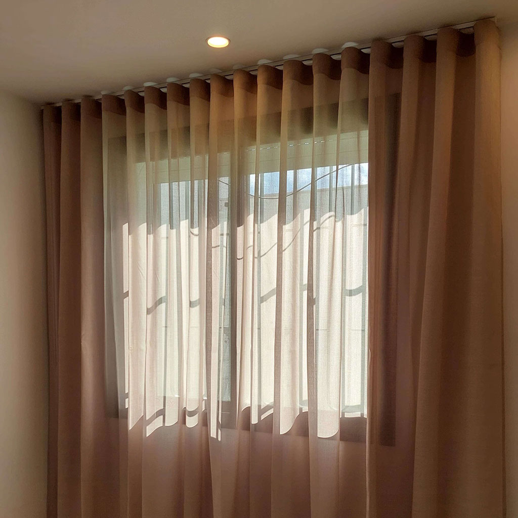 Customised wave curtains Tunisia