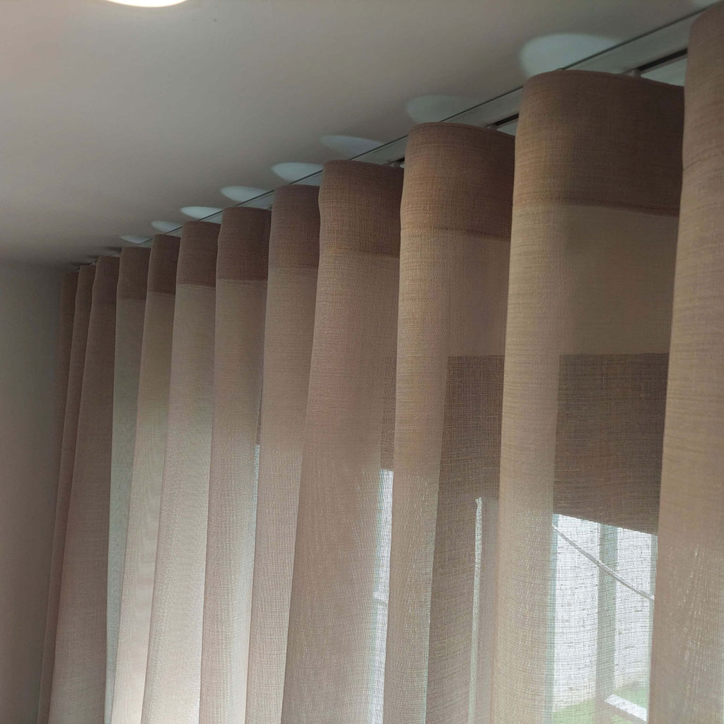 Customised Wave curtains in Tunisia